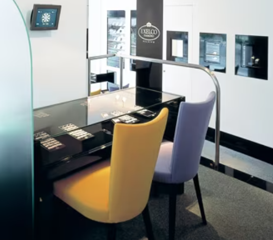 エクセルコダイヤモンド店舗内イメージ写真