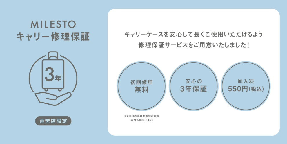 保証に関する説明画像